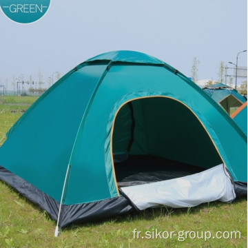 Tente automatique pliante de camping extérieur 3-4 personnes plage simple ouverte rapide ouverte tente automatique